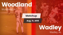 Matchup: Woodland vs. Wadley  2018