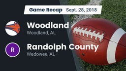 Recap: Woodland  vs. Randolph County  2018