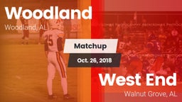 Matchup: Woodland vs. West End  2018