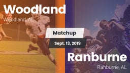 Matchup: Woodland vs. Ranburne  2019