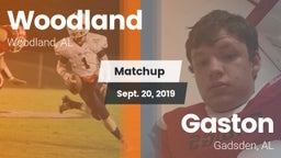 Matchup: Woodland vs. Gaston  2019