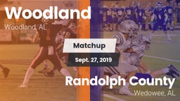 Matchup: Woodland vs. Randolph County  2019