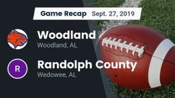 Recap: Woodland  vs. Randolph County  2019