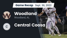 Recap: Woodland  vs. Central Coosa 2022