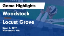Woodstock  vs Locust Grove Game Highlights - Sept. 7, 2019