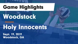 Woodstock  vs Holy Innocents Game Highlights - Sept. 19, 2019