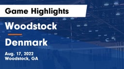 Woodstock  vs Denmark  Game Highlights - Aug. 17, 2022