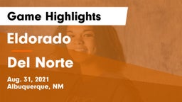 Eldorado  vs Del Norte Game Highlights - Aug. 31, 2021