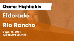Eldorado  vs Rio Rancho  Game Highlights - Sept. 11, 2021