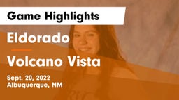 Eldorado  vs Volcano Vista  Game Highlights - Sept. 20, 2022