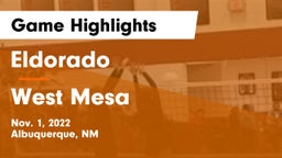 Eldorado  vs West Mesa Game Highlights - Nov. 1, 2022