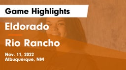 Eldorado  vs Rio Rancho  Game Highlights - Nov. 11, 2022