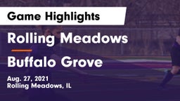 Rolling Meadows  vs Buffalo Grove  Game Highlights - Aug. 27, 2021