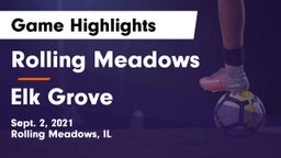 Rolling Meadows  vs Elk Grove  Game Highlights - Sept. 2, 2021