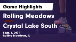 Rolling Meadows  vs Crystal Lake South  Game Highlights - Sept. 6, 2021