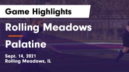 Rolling Meadows  vs Palatine  Game Highlights - Sept. 14, 2021
