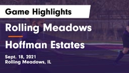 Rolling Meadows  vs Hoffman Estates  Game Highlights - Sept. 18, 2021