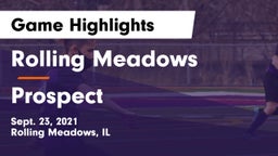 Rolling Meadows  vs Prospect  Game Highlights - Sept. 23, 2021