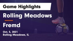 Rolling Meadows  vs Fremd  Game Highlights - Oct. 5, 2021