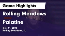 Rolling Meadows  vs Palatine  Game Highlights - Oct. 11, 2022