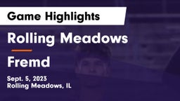 Rolling Meadows  vs Fremd  Game Highlights - Sept. 5, 2023