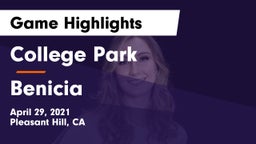 College Park  vs Benicia  Game Highlights - April 29, 2021
