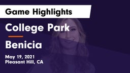 College Park  vs Benicia  Game Highlights - May 19, 2021