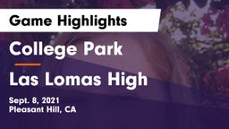 College Park  vs Las Lomas High  Game Highlights - Sept. 8, 2021