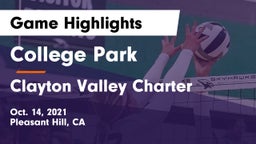 College Park  vs Clayton Valley Charter Game Highlights - Oct. 14, 2021