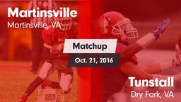 Matchup: Martinsville vs. Tunstall  2016