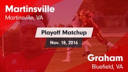 Matchup: Martinsville vs. Graham  2016