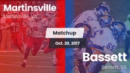 Matchup: Martinsville vs. Bassett  2017