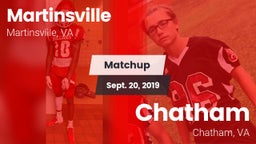 Matchup: Martinsville vs. Chatham  2019