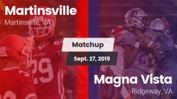Matchup: Martinsville vs. Magna Vista  2019