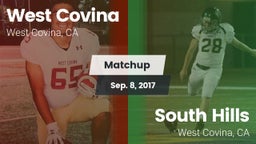 Matchup: West Covina vs. South Hills  2017