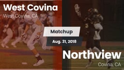 Matchup: West Covina vs. Northview  2018
