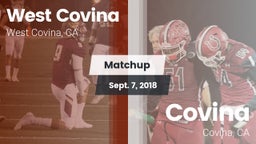 Matchup: West Covina vs. Covina  2018