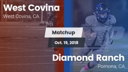 Matchup: West Covina vs. Diamond Ranch  2018