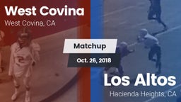 Matchup: West Covina vs. Los Altos  2018