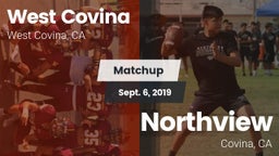 Matchup: West Covina vs. Northview  2019