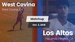 Matchup: West Covina vs. Los Altos  2019