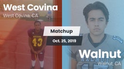 Matchup: West Covina vs. Walnut  2019