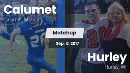 Matchup: Calumet vs. Hurley  2017