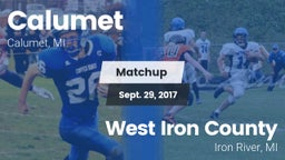 Matchup: Calumet vs. West Iron County  2017