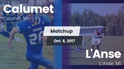 Matchup: Calumet vs. L'Anse  2017