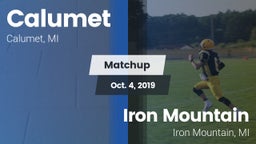 Matchup: Calumet vs. Iron Mountain  2019