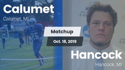 Matchup: Calumet vs. Hancock  2019