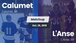 Matchup: Calumet vs. L'Anse  2019
