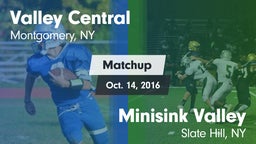 Matchup: Valley Central vs. Minisink Valley  2016