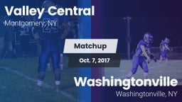 Matchup: Valley Central vs. Washingtonville  2017